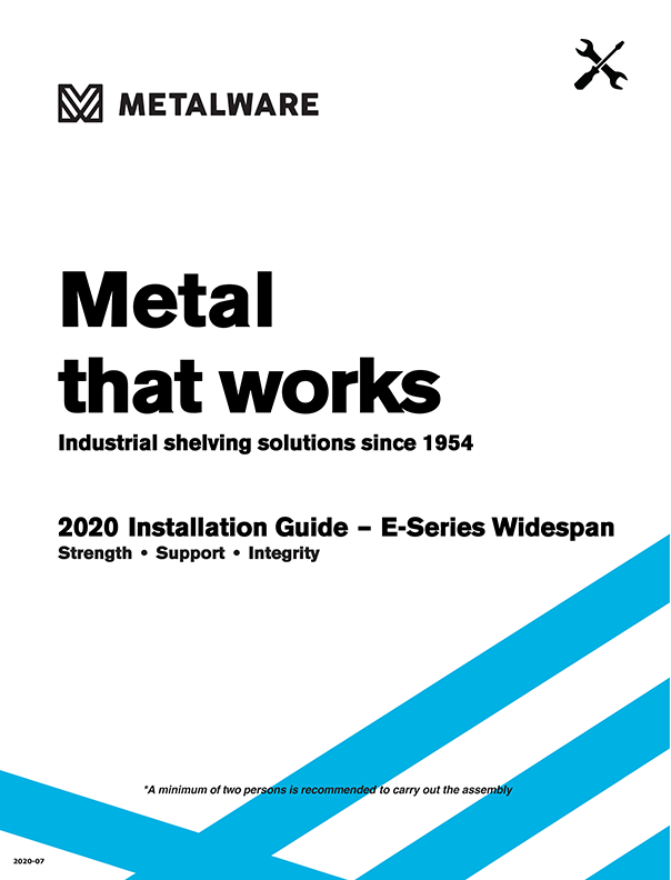 e-series widespan installation guide