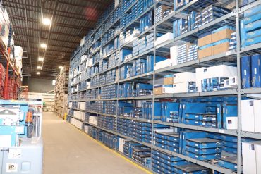 Industrial shelving storage system